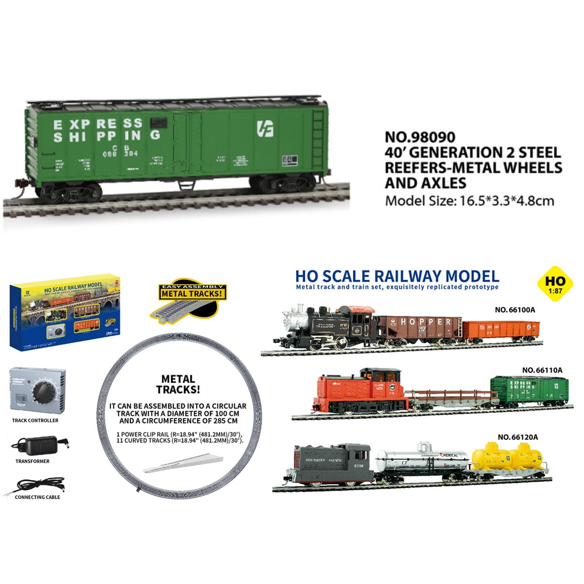 1/87 HO Scale MDT Internal Combustion Engine Railway Model Set, Simulation Train Locomotive Model Gift for Enthusiast