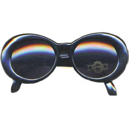 Kurt Cobain Black Round Sunglasses