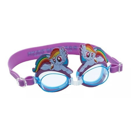 kids my little pony rainbow dash swim goggles by pan oceanic eyewear