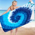 thumbnail image 3 of Charmgo Beach Towel Clearance, Summer Microfiber Beach Towel Double-Faced Velvet Quick Dry Bath Towel Beach Towels Oversized Bath Towels C One Size, 3 of 3