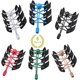 thumbnail image 1 of Cordones elásticos sin atar para niños y adultos, con cinta de bloqueo, 6 pares, reemplazan los cordones sin atar para zapatillas deportivas, 1 of 6
