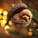 thumbnail image 4 of Adorno navideño de animales del bosque para árbol | Decoración de criaturas del bosque | Decoración navideña colgante para árbol, corona, guirnalda o centro de mesa | Detalle festivo para el hogar, 4 of 7