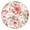 Pioneer Flower Floral, variant on Pioneer Flower Floral Print Pattern Round Fitted Tablecloth with Elastic Edge,Dining Table Cover Waterproof,Outdoor Round Tablecloth for Camping,Dining,Indoor and Outdoor