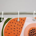 thumbnail image 5 of Fruit Shower Curtain Strawberry Watermelon Bathroom Shower Curtain Set for Kids Adult Cute Papaya Lemon Pitaya Bath Curtain Cartoon Tropical Fruit Waterproof Curtains Colorful Room Decor 72x72 Inch, 5 of 6