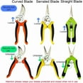 thumbnail image 6 of PURELY- Pruning Shears 4 Pack, Garden Shears With Gardening Gloves, Clippers Handheld, S, 6 of 6