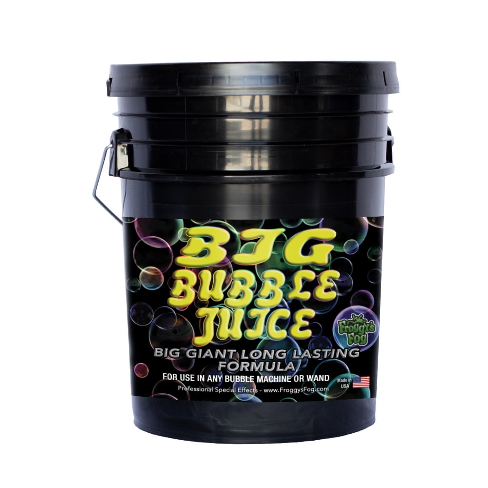 BIG Bubble Juice Enormous LongLasting Bubble Fluid 5 Gallon Pail