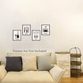 thumbnail image 7 of Kitchen Kitchenware Red Canvas Art Prints Posters Wall Art Decorations Enjoy Love Eat Drink Set of 4 for Kitchen Restaurant Cafe Bar House Decor Unframed, 7 of 7