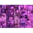 thumbnail image 1 of Ahgly Company Indoor Rectangle Patchwork Pink Transitional Area Rugs, 6' x 9', 1 of 4
