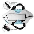 thumbnail image 4 of Balery Best Dad Ever Bolsa Tote Estilo Estético con Cremalleras, Bolsa de Hombro, Bolsa de Compras Grande y Plegable, 4 of 8