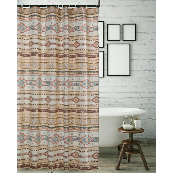 Barefoot Bungalow Phoenix Shower Curtain, 72x72-inch