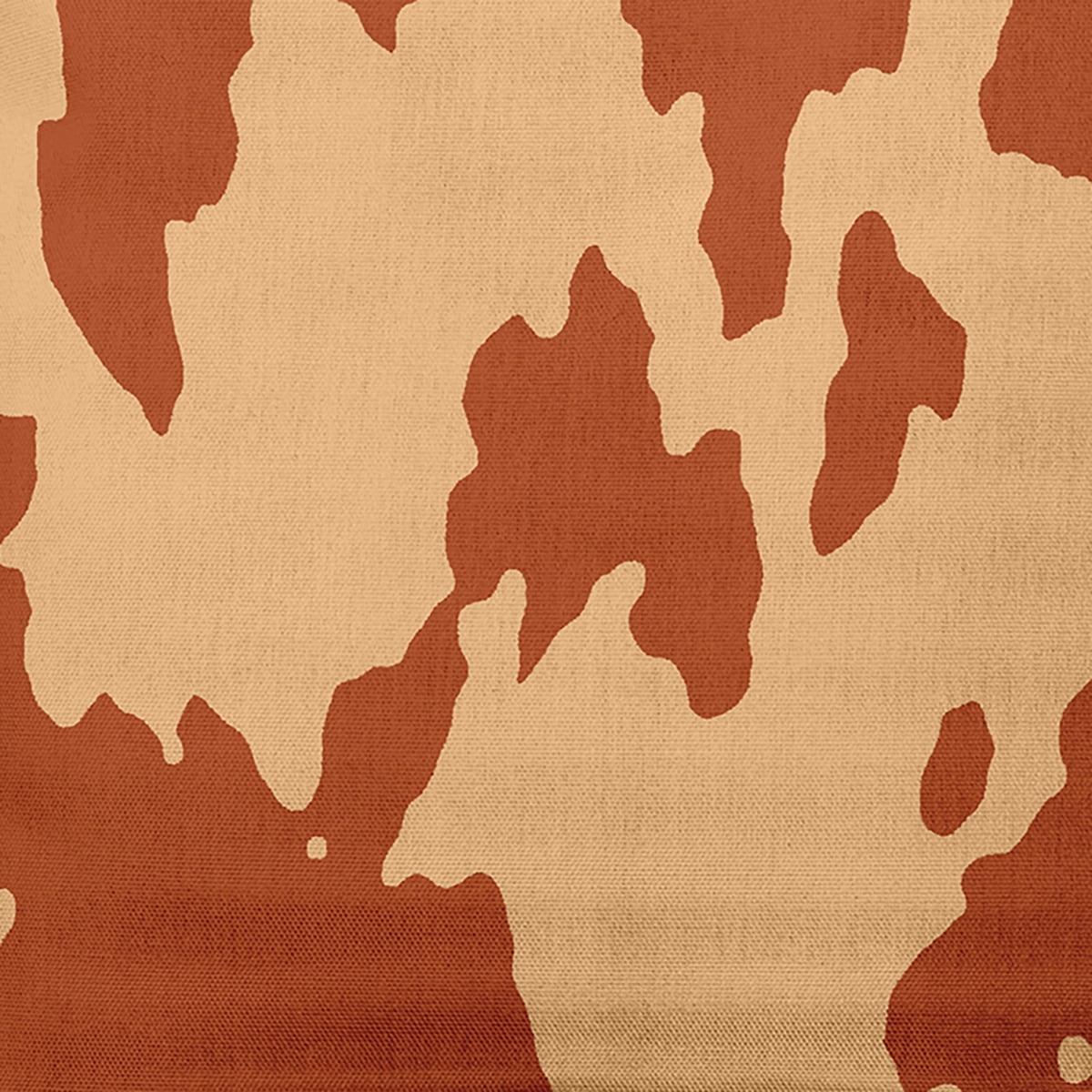 Simply Daisy 26" x 26" Moo Print Decorative Throw Pillow, Sienna