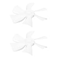 thumbnail image 1 of 2pcs 6 Inch RV Vent Fan Blade High Efficiency RV Bathroom Roof Vent Fan Blade for Heng's White f74, 1 of 5