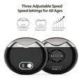 thumbnail image 6 of EXLEAF 2026 New Electric Nail Clipper Three-Level Adjustment Baby Nail Filer Electri Ultraviolet Disinfection Nail Clippers for Babies Kids Adults Black, 6 of 7