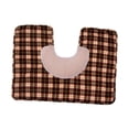 thumbnail image 2 of EHJRE Shoulder Neck Warmer Shoulder Pad Wrap Lightweight Convenient Shoulder Support Shoulder Shawl for Bedroom Travelling Sleeping Coffee lattice, 2 of 7