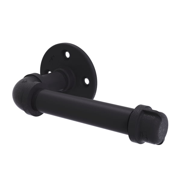 Allied Brass Pipeline Collection European Style Toilet Tissue Holder - P-100-ETP-BKM