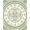 Sage Green Cream, Pattern 20, variant on ODIKA Botanical Vine Border Hardwood Long Farmhouse Watercolor Forest Playful Pet Friendly & Kids Safe Play for Playroom, Bedroom, Reading Nook