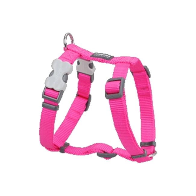 Dog Harness Red Dingo STYLE STARS LIME ON HOT PINK 45-66 cm 36-59 cm main image 0
