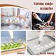 thumbnail image 5 of Kit de Repostería Reutilizable de 9 Piezas con Bolsa de Algodón Resistente Boquillas de Acero Inoxidable Acoplador y Cepillo para Decorar Pasteles y Cupcakes, 5 of 6