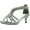 Silver, variant on Forever Glamour-36K Little Girls Rhinestone Heel Platform Pageant Dress Sandals