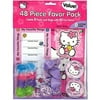 Amscan Cocktail Party and Birthday Favors Hello Kitty Value Pack - 48pc Set
