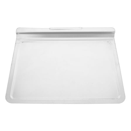 ULTNICE Stove Drip Pans Electric Oven Tray Iron Silver 1Pack 12X9.4X0.8In