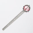 thumbnail image 5 of Valentine's Day Vintage Silver Lace-Edged Bookmark: a Gift for Readers and Book Lovers, 5 of 5