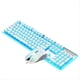 thumbnail image 5 of Teclado Mecánico con Cable y Ratón Teclado Silencioso LED Teclado para Juegos Resistente Al Agua para Deportes Electrónicos y Uso en la Oficina-D, 5 of 10
