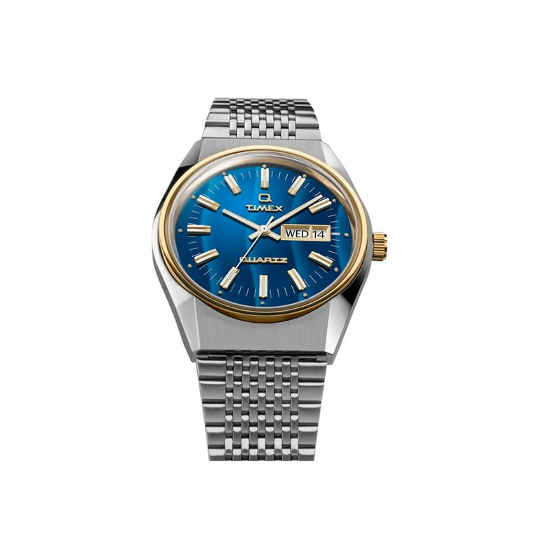Timex Q Falcon Eye Reissue 38mm Stainless Steel Bracelet Watch