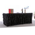 thumbnail image 2 of 6 Colores Decoración de de Tela de Bienvenida para Bebés Tela de Tul de Capas de Poliéster Negro Soledad TUTÚ Tabla Falda, 2 of 9