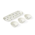 thumbnail image 2 of Portmeirion Sophie Conran Lavandula 4 Piece Porcelain Bowl & Tray Set, White, 2 of 7