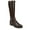 Dark Brown, variant on Women's Brittany Wide Calf Knee High Boots - Medium & Wide Width