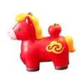 thumbnail image 2 of Figura de caballo, figura de Feng Shui chino, estatua de resina animal, decoración de escritorio D, 2 of 8