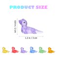 thumbnail image 2 of Miangastore 60pcs Mini Lizard Figurines Luminous Reptile Miniatures Tiny Resin Lizard Decorations Mini Resin Animals, 2 of 8