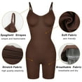 thumbnail image 5 of KIWI RATA Shapewear for Women Tummy Control Bodysuit Seamless Adjustable Straps Body Shaper, 5 of 6