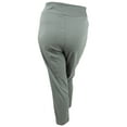 thumbnail image 2 of JM Collection Women's Plus Size Tummy Control Slim-Leg Pants (20W, Lunar Grey), 2 of 3