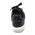 thumbnail image 4 of Forever Young Women's Metallic Textured Lace up Sneakers, 4 of 5
