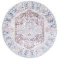 thumbnail image 4 of SAFAVIEH Classic Vintage Leandre Medallion Area Rug, Rust/Blue, 9' x 12', 4 of 9
