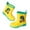 Yellow, variant on REDARER Rubber Children Water Shoes Classic Rainboots Rain Boots Kids Baby Cartoon Shoes,6-7 Years