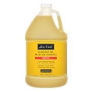 Bon Vital' Original Massage Oil, 1 Gallon Unscented Professional Massage Oil with Natural Oils & Vitamins, Water-Dispersible, No Nut Oils, Smooth Glide for All Massage Modalities