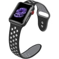 thumbnail image 4 of XIHAMA  For Apple Watch Series 7/6/5/4/3/2/1/SE, Silicone Band, Replacement Band, Smart Watch, Silicone Strap, Replacement Strap, Watch Band, Breathable, Lightweight, Sports Band, 4 of 4