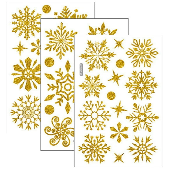6 sheets of Window Film Decorative Glass Sticker Static Cling Window Sticker Window Cling