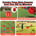 thumbnail image 3 of Juego de golf en el patio trasero DHXGON con 2 palos, campo de 6 hoyos para toda la familia, 3 of 7