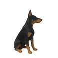thumbnail image 3 of Hi Line 12” Sitting Doberman Pinscher Dog Garden Statue, Durable Polyresin, 3 of 5