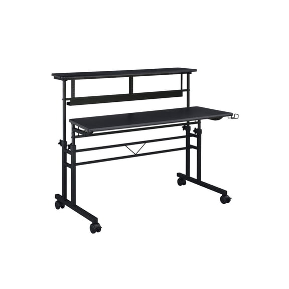 Musiea BE100 Series Sit-Stand Music Recording Studio Desk Workstation w/2x3U Rack