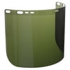 Jackson Safety F50 Specialty High Impact Face Shield (26262), Polycarbonate, 8” x 15.5” x 0.06”, IRUV 3.0, Face Protection, Unbound, 12 Shields / Case