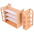 thumbnail image 3 of Cute Mini House Shelf Model Miniature Shop Storage Rack Doll House Furniture Model, 3 of 6