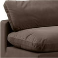 thumbnail image 5 of Meridian Furniture Comfy Brown Velvet 2-Pc. Modular Sofa, 5 of 10