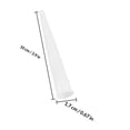 Plastic Tips Threaded NIYANGLE 50pcs Plastic Caulk Nozzles Caps White Screw Tips for Sealant ...