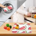 thumbnail image 3 of Yayeee Drying Mat for Kitchen Counter Dishes Microfiber Coffee Decorative Pad, White Watermelon, 3 of 9