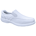 thumbnail image 1 of Zapatos de Enfermeria para Hombre en Piel Blanco Ideal para Clinicas y Hoteles, 1 of 6